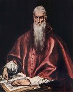 El Greco, St.Jerome as a Cardinal